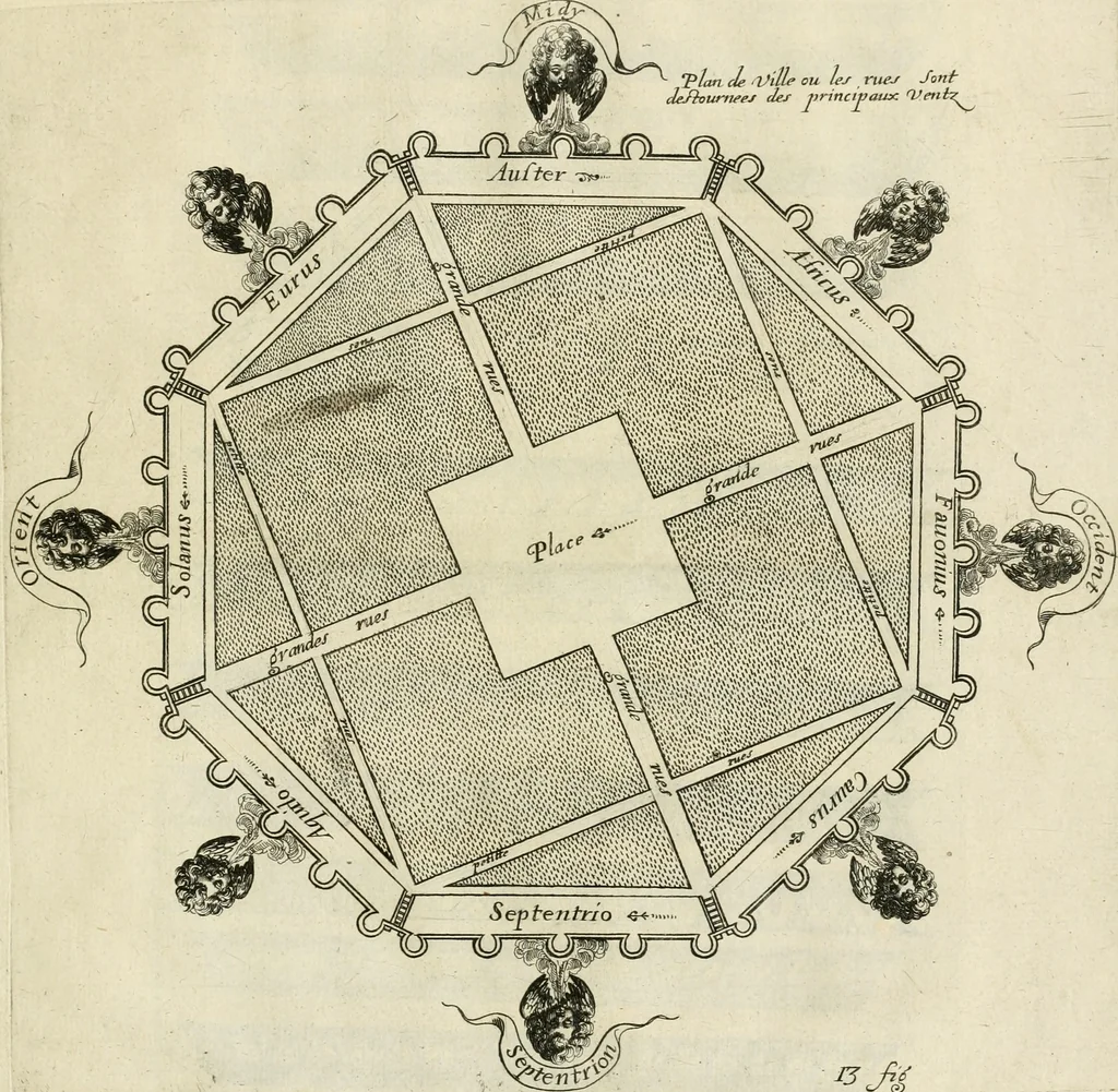 An illustration from Liure nouueau de l'art d'architecture : des cinq ordres et de plusieurs recueils de cette science, comme amphitheatres, plans, élevations, perspectiue et autres, desseignez correctement d'apres Vitruue, Scamossi, Palladio, Vignole et de Lorme, 1650, leaf 46