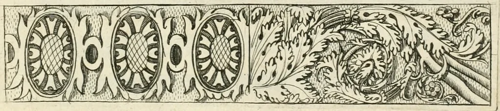An illustration from Liure nouueau de l'art d'architecture : des cinq ordres et de plusieurs recueils de cette science, comme amphitheatres, plans, élevations, perspectiue et autres, desseignez correctement d'apres Vitruue, Scamossi, Palladio, Vignole et de Lorme, 1650, leaf 50