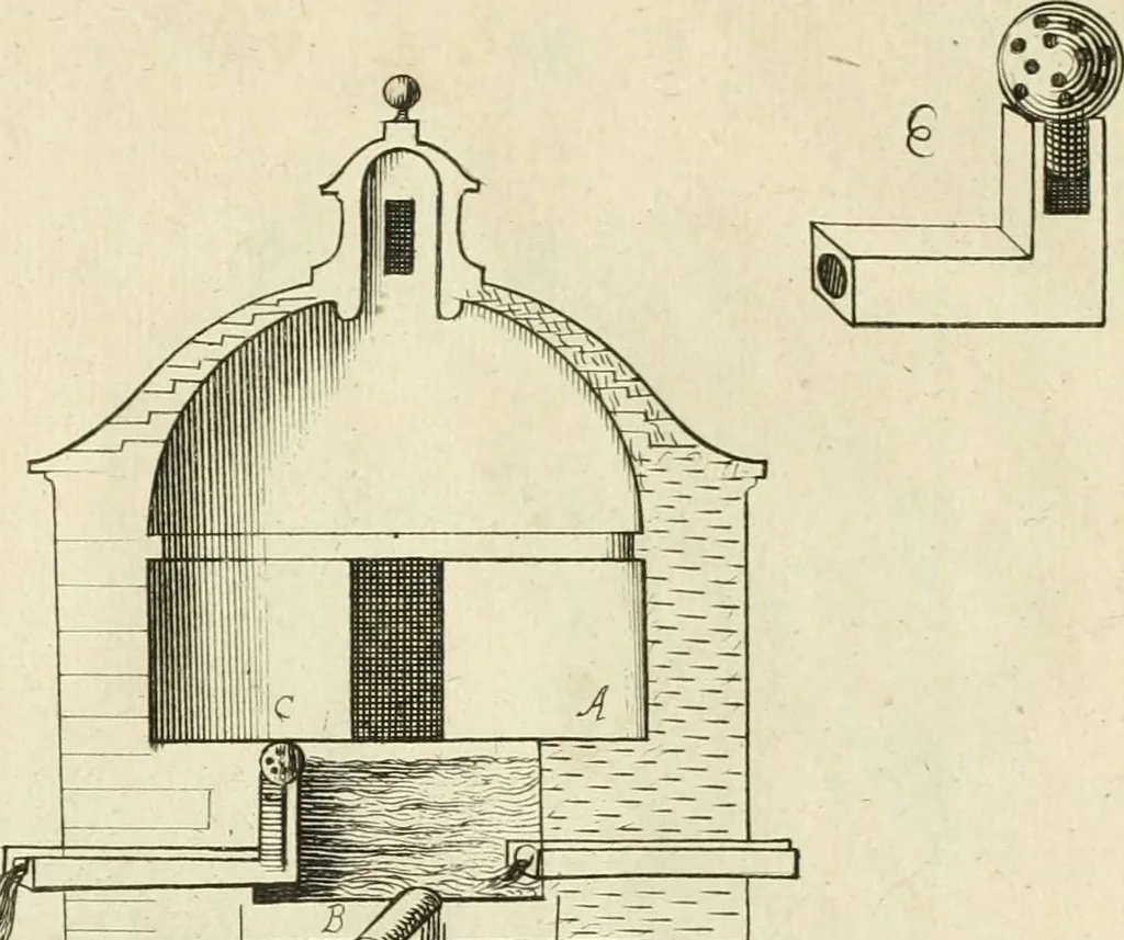 An illustration from Liure nouueau de l'art d'architecture : des cinq ordres et de plusieurs recueils de cette science, comme amphitheatres, plans, élevations, perspectiue et autres, desseignez correctement d'apres Vitruue, Scamossi, Palladio, Vignole et de Lorme, 1650, leaf 66