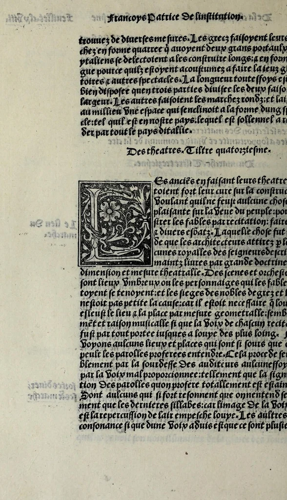 An illustration from Liure tres fructueux et vtille a toutes personnes de linstitution et administration de la chose publicque : traictãt des vtilitez, ars, et sentẽces necessaires en icelles et de leurs inuenteurs : aorne de plusieurs belles sciences et doctrines, tant de la saincte escripture, philozophie, humanite, poeterie, medecine et aultres singularitez, 1520, leaf 352