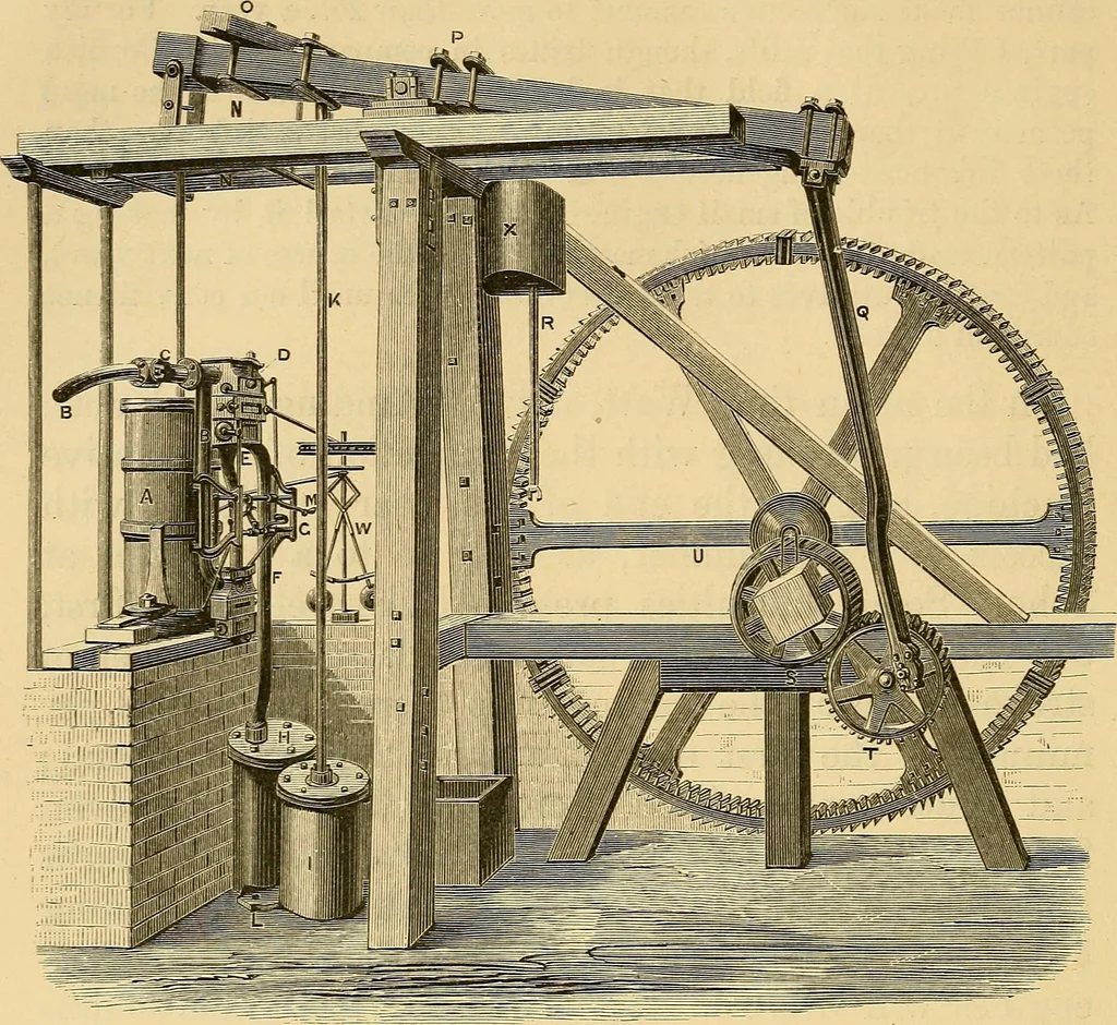 An illustration from Lives of Boulton and Watt. Principally from the original Soho mss. Comprising also a history of the invention and introduction of the steam engine, 1865, leaf 349