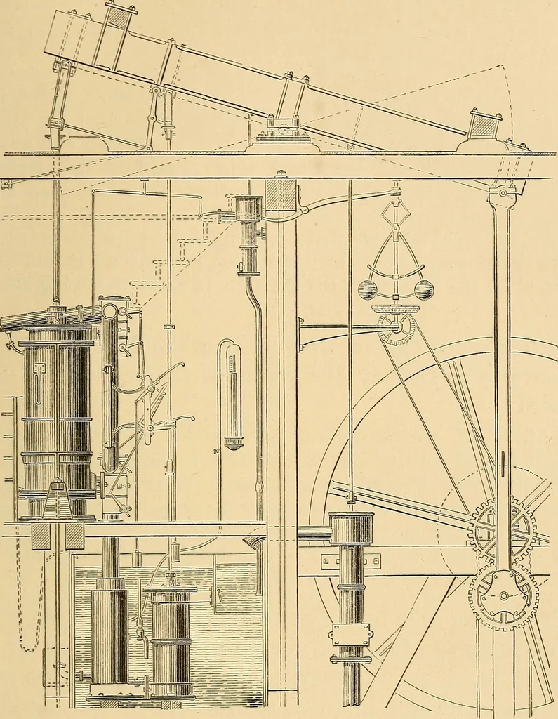 An illustration from Lives of Boulton and Watt. Principally from the original Soho mss. Comprising also a history of the invention and introduction of the steam engine, 1865, leaf 378