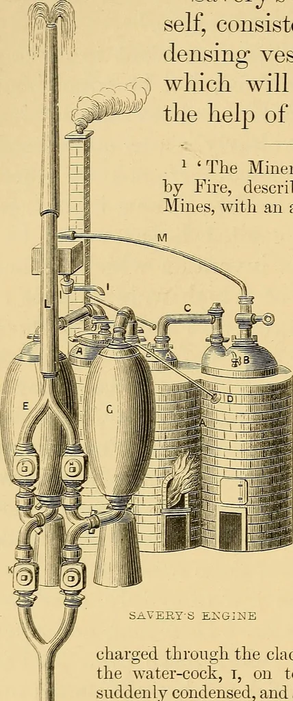 An illustration from Lives of Boulton and Watt. Principally from the original Soho mss. Comprising also a history of the invention and introduction of the steam engine, 1865, leaf 73