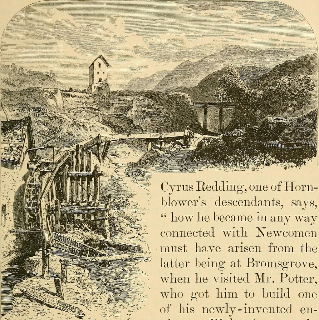 An illustration from Lives of Boulton and Watt. Principally from the original Soho mss. Comprising also a history of the invention and introduction of the steam engine, 1865, leaf 92