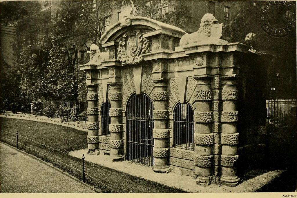 An illustration from The lives of the British architects from William of Wykeham to Sir William Chambers, 1909, leaf 111
