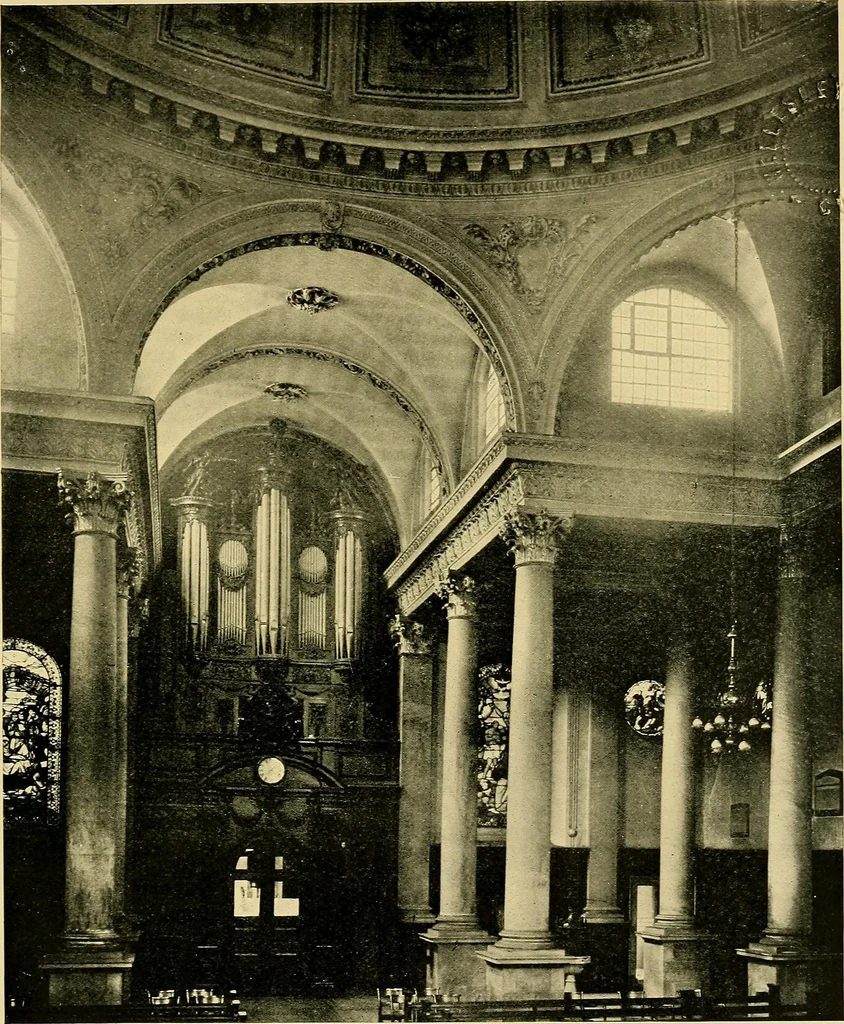 An illustration from The lives of the British architects from William of Wykeham to Sir William Chambers, 1909, leaf 176