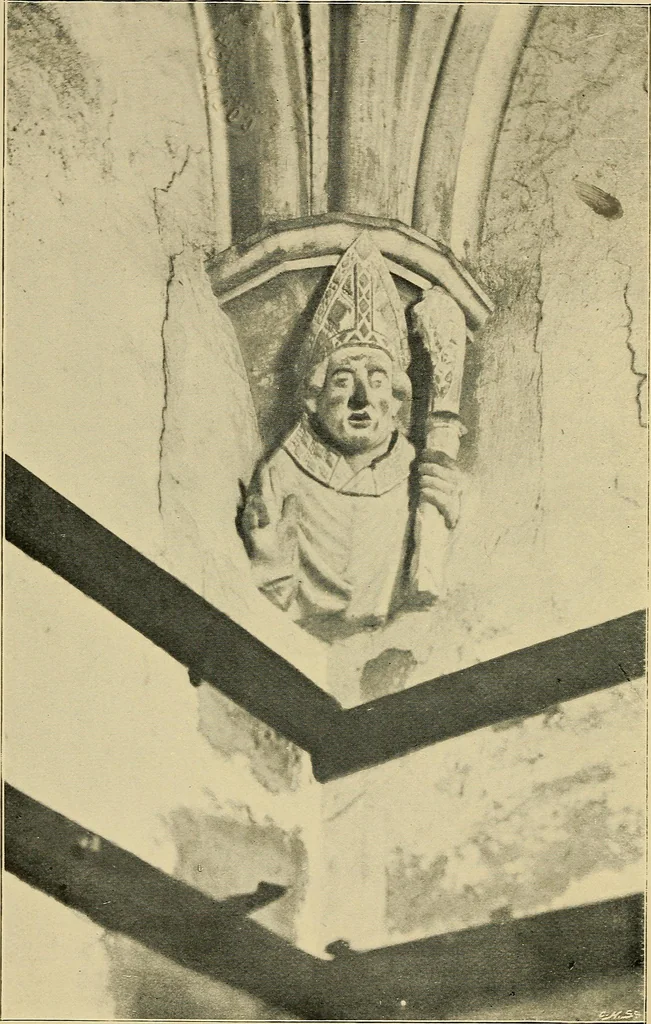 An illustration from The lives of the British architects from William of Wykeham to Sir William Chambers, 1909, leaf 19