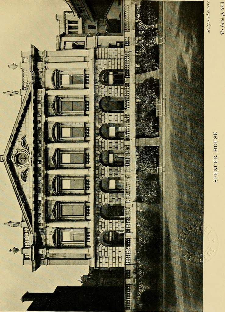 An illustration from The lives of the British architects from William of Wykeham to Sir William Chambers, 1909, leaf 334
