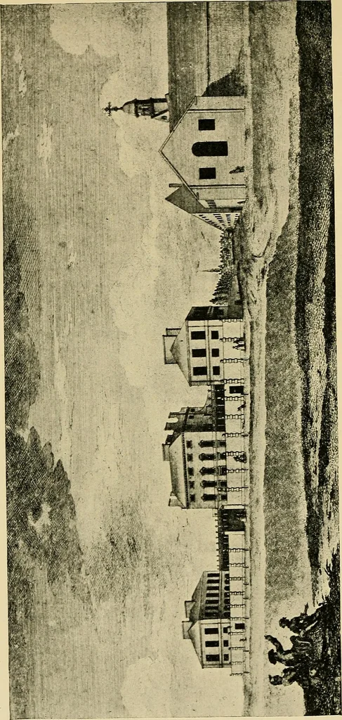 An illustration from The lives of the British architects from William of Wykeham to Sir William Chambers, 1909, leaf 343