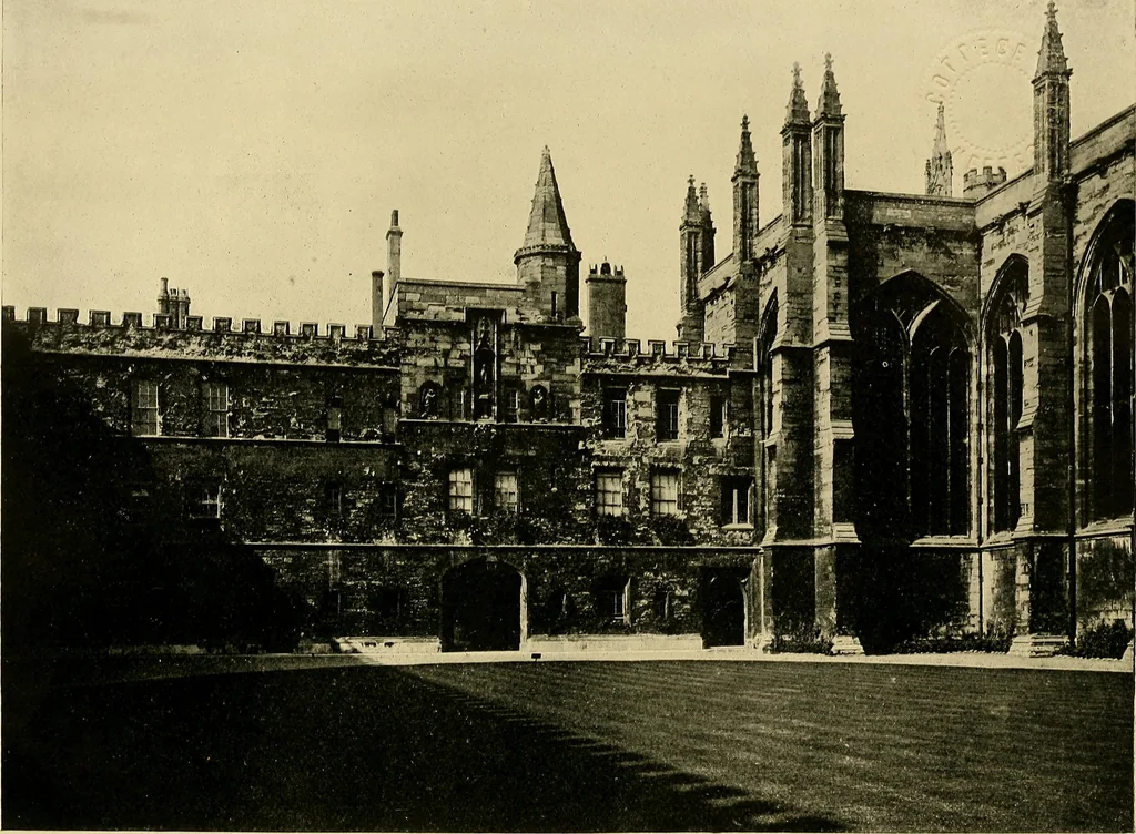 An illustration from The lives of the British architects from William of Wykeham to Sir William Chambers, 1909, leaf 35