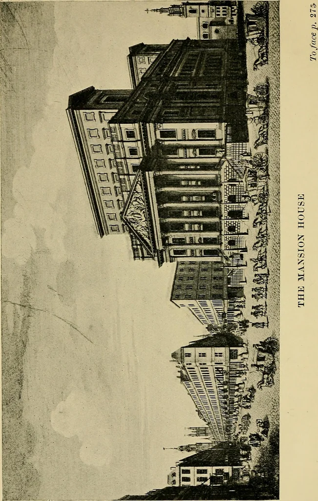 An illustration from The lives of the British architects from William of Wykeham to Sir William Chambers, 1909, leaf 351