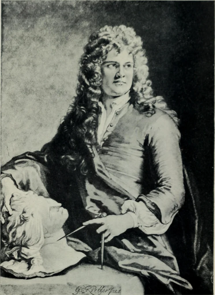 An illustration from The lives of the British sculptors, and those who have worked in England from the earliest days to Sir Francis Chantrey, 1911, leaf 107