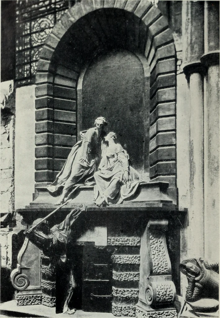 An illustration from The lives of the British sculptors, and those who have worked in England from the earliest days to Sir Francis Chantrey, 1911, leaf 165