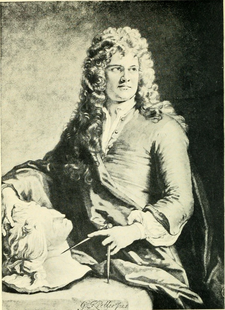 An illustration from The lives of the British sculptors, and those who have worked in England from the earliest days to Sir Francis Chantrey, 1911, leaf 107