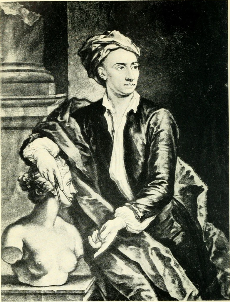 An illustration from The lives of the British sculptors, and those who have worked in England from the earliest days to Sir Francis Chantrey, 1911, leaf 137