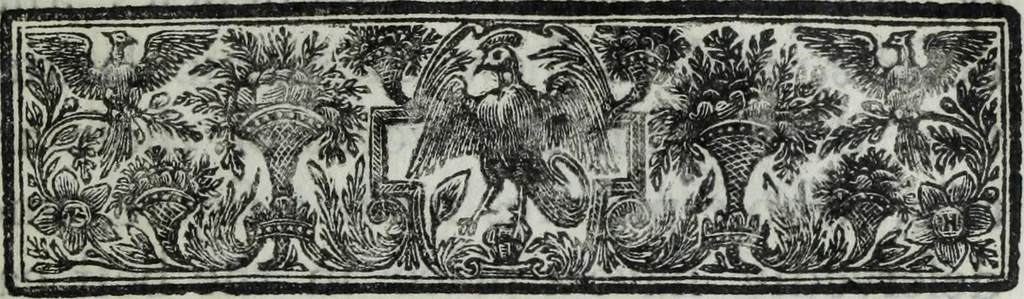 An illustration from The lives of the most eminent modern painters, who have lived since, or were omitted by Mons. De Piles, 1754, leaf 8