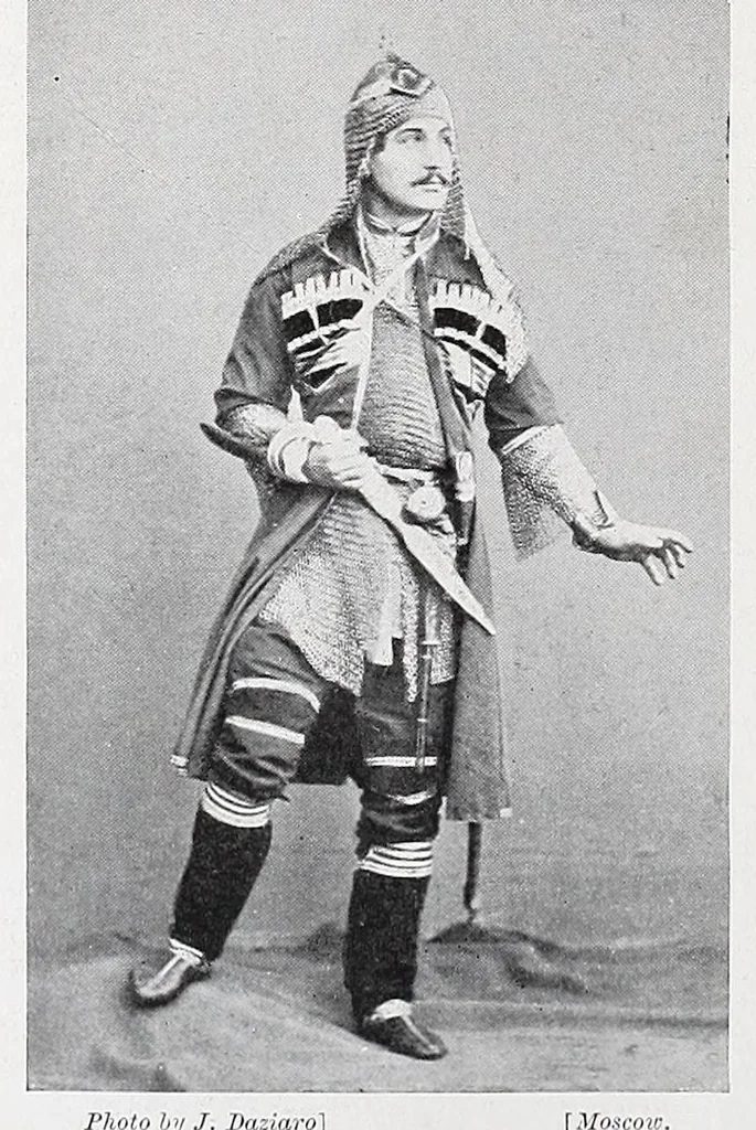 An illustration from The living races of mankind : a popular illustrated account of the customs, habits, pursuits, feasts & ceremonies of the races of mankind throughout the world, 1902, leaf 252