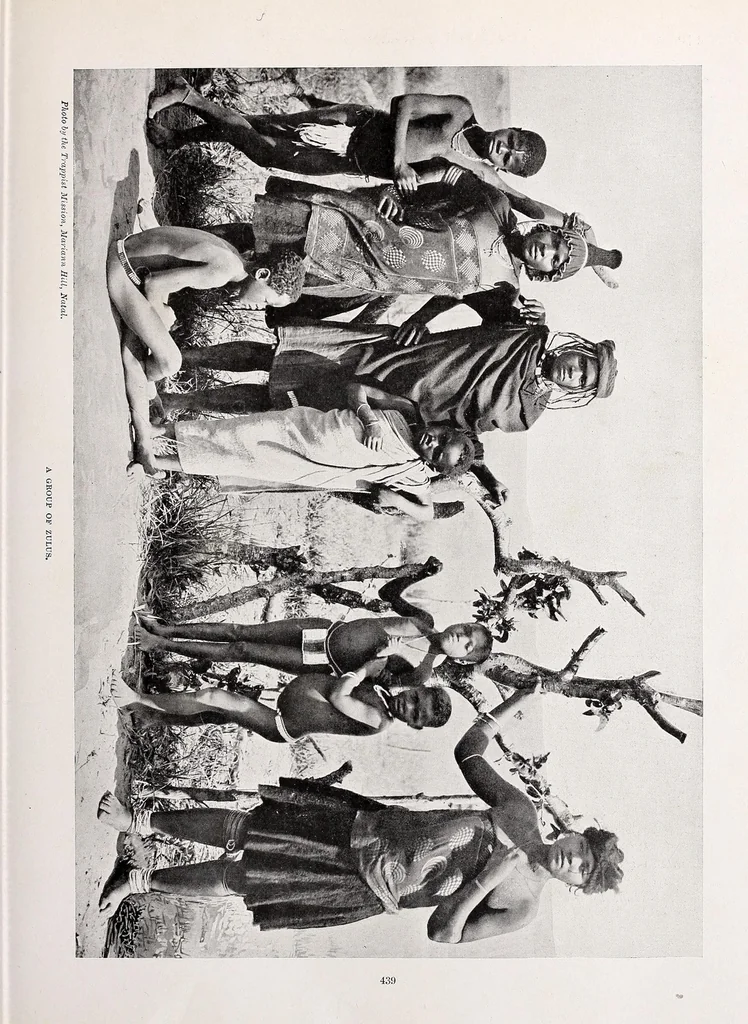 An illustration from The living races of mankind : a popular illustrated account of the customs, habits, pursuits, feasts & ceremonies of the races of mankind throughout the world, 1902, leaf 75