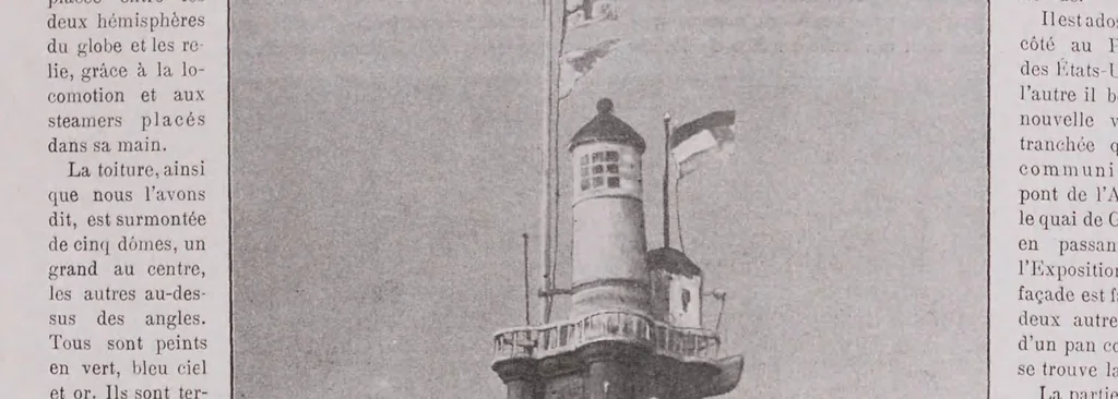 An illustration from Le livre d'or de l'exposition de 1900, 1900, leaf 221