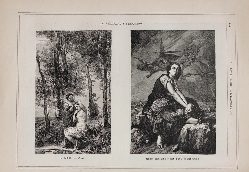 An illustration from Livre d'or de l'Exposition, 1889, leaf 332