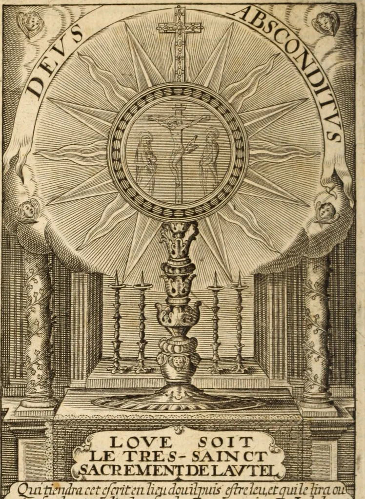 An illustration from Livre de plain chant pour la commnauté de Madame le maire, 1698, leaf 131