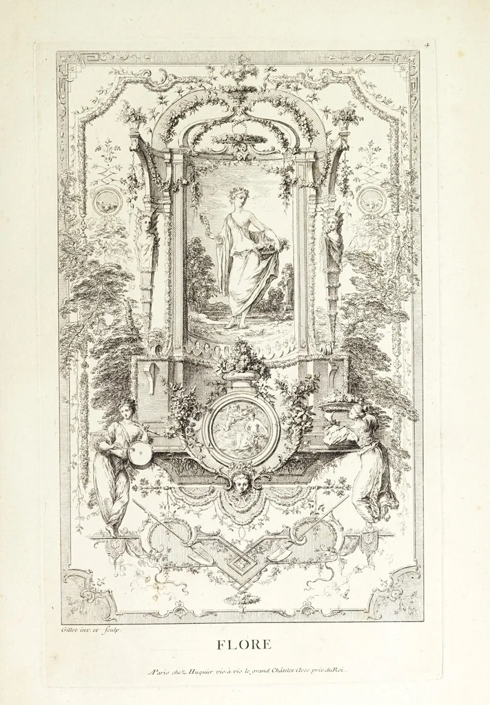 An illustration from Livre de portieres : inventées & gravées à l'eau forte, leaf 11