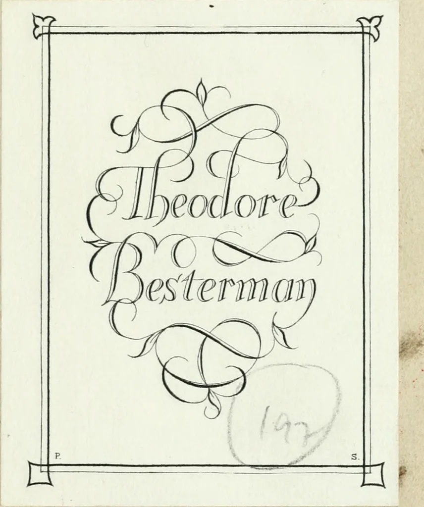 An illustration from Livre nouveau et utile pour toutes sortes d'artistes, et particulierement pour les orfevres, les orlogeurs, les peintres, les graveurs, les brodeurs, &c. : contenant quatre alphabets de chiffres fleuronnez au premier trait avec quantite de devises, d'emblemes et de noeuds d'amour : avec une table exacte pour trouver en général tous les noms et surnoms entrelassez, 1690, leaf 2