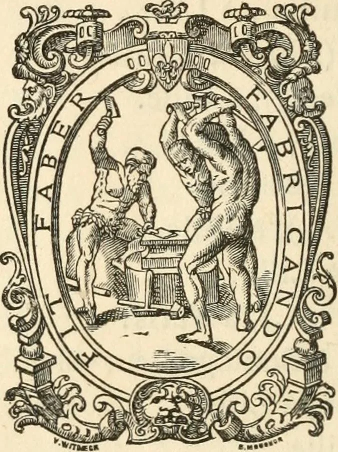 An illustration from Livrets des salons de Lille (1773-1788), précédés d'une introduction et suivis d'une table de noms, 1882, leaf 397