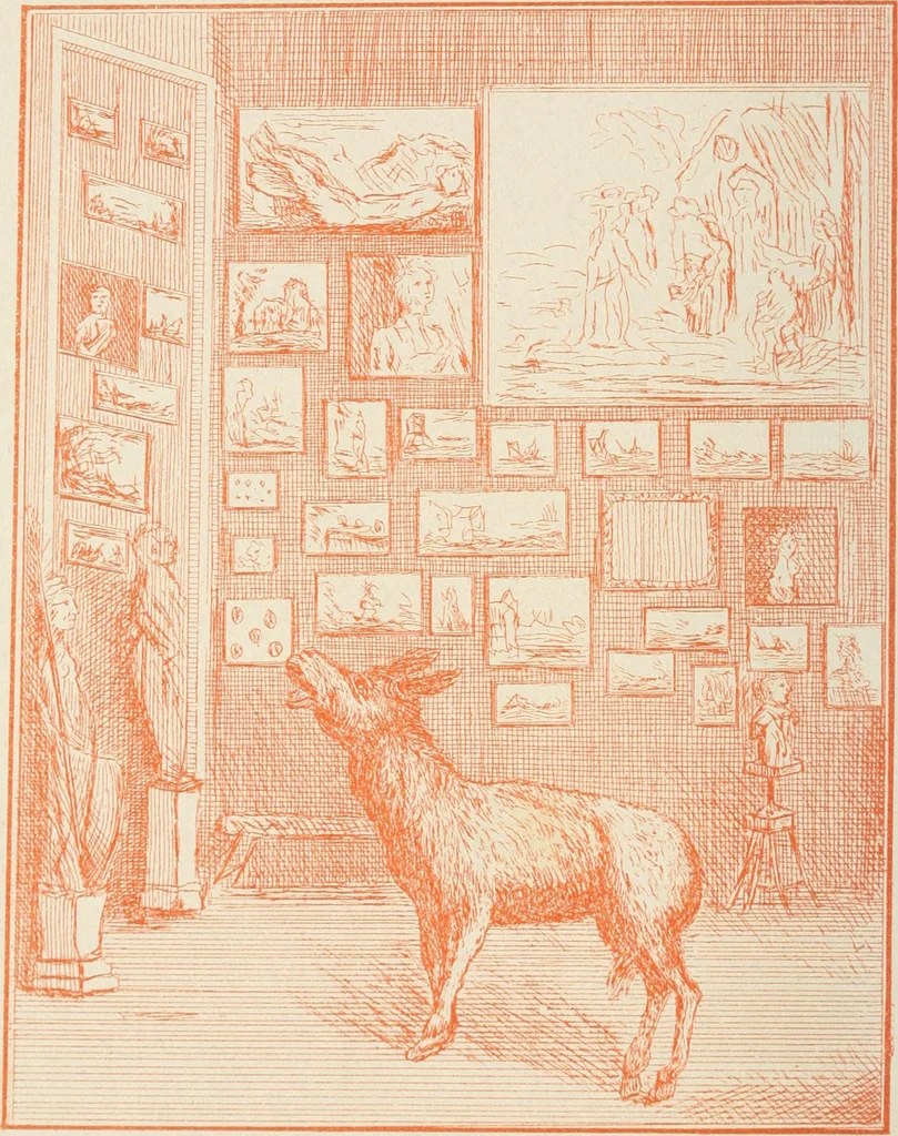 An illustration from Livrets des salons de Lille (1773-1788), précédés d'une introduction et suivis d'une table de noms, 1882, leaf 407