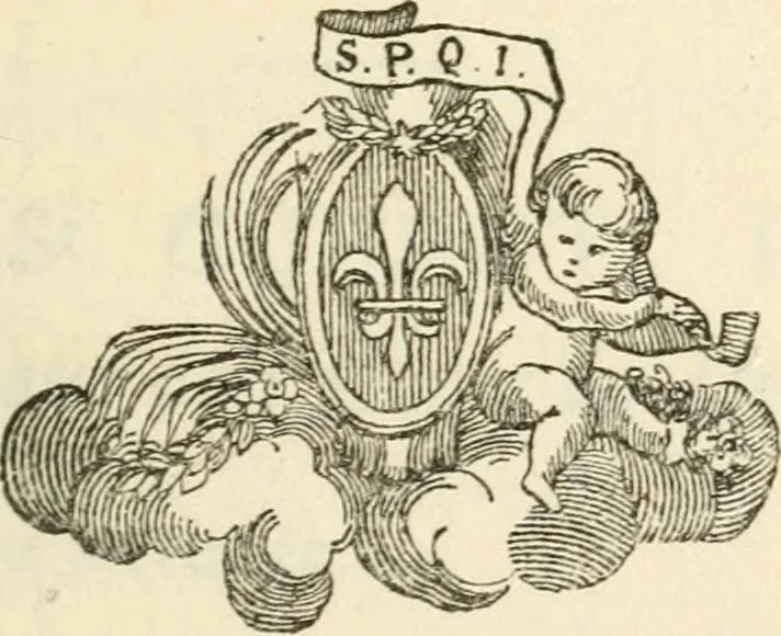 An illustration from Livrets des salons de Lille (1773-1788), précédés d'une introduction et suivis d'une table de noms, 1882, leaf 46