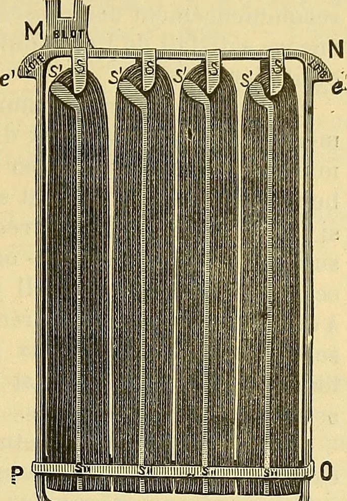 An illustration from L'électricité a la portée de tout le monde, 1906, leaf 146