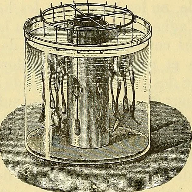 An illustration from L'électricité a la portée de tout le monde, 1906, leaf 153