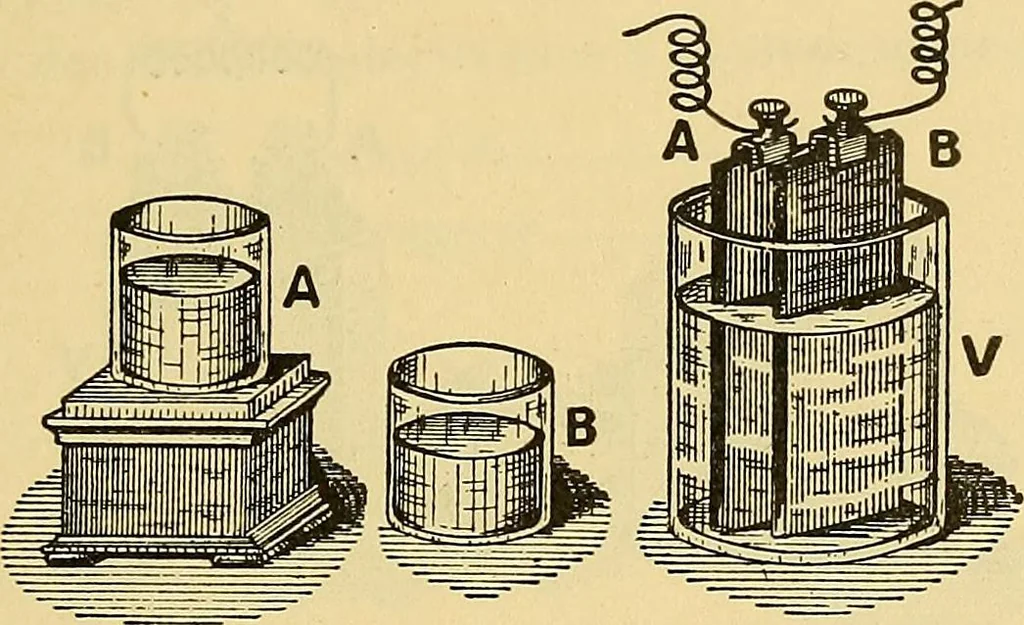An illustration from L'électricité a la portée de tout le monde, 1906, leaf 16