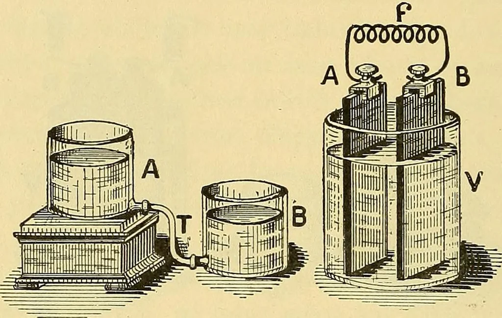 An illustration from L'électricité a la portée de tout le monde, 1906, leaf 17