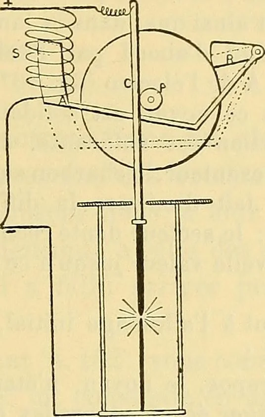An illustration from L'électricité a la portée de tout le monde, 1906, leaf 186
