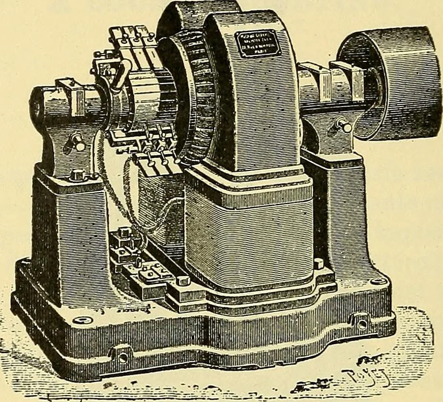 An illustration from L'électricité a la portée de tout le monde, 1906, leaf 213