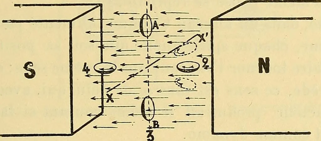 An illustration from L'électricité a la portée de tout le monde, 1906, leaf 226