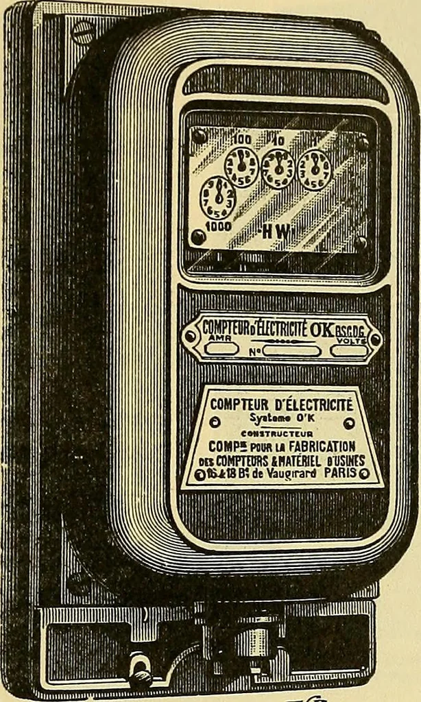 An illustration from L'électricité a la portée de tout le monde, 1906, leaf 250