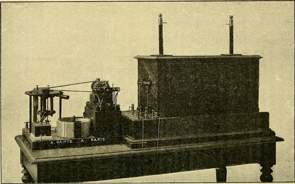 An illustration from L'électricité a la portée de tout le monde, 1906, leaf 281