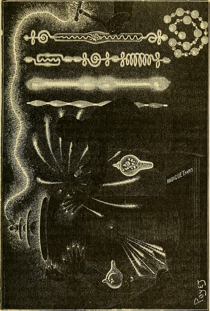 An illustration from L'électricité a la portée de tout le monde, 1906, leaf 304