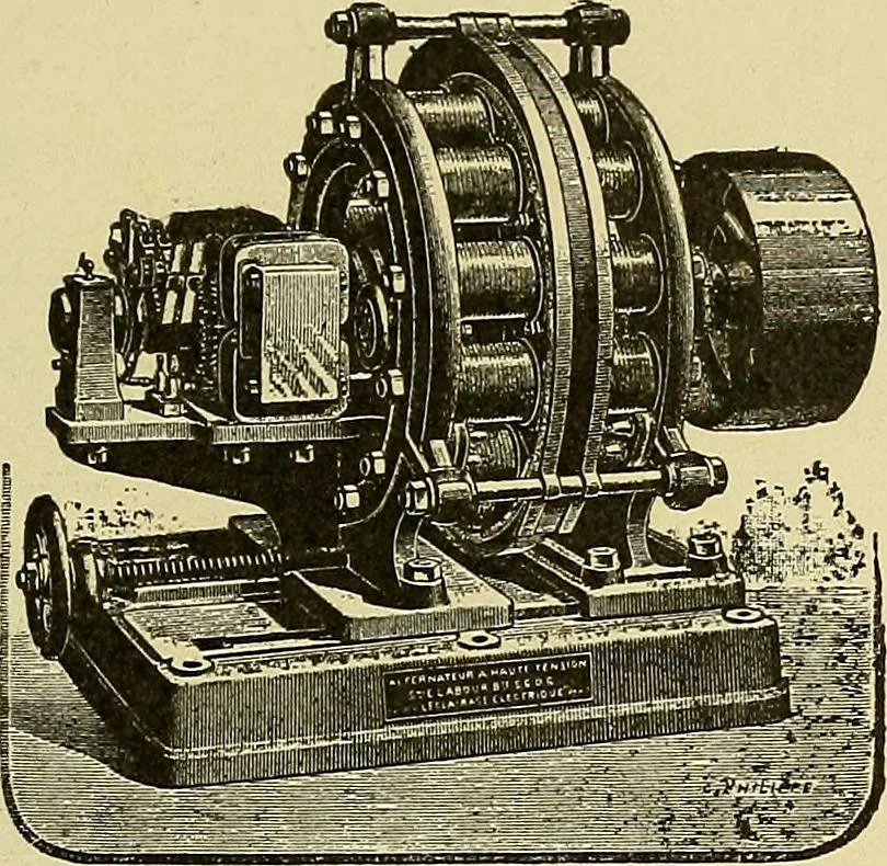 An illustration from L'électricité a la portée de tout le monde, 1906, leaf 338
