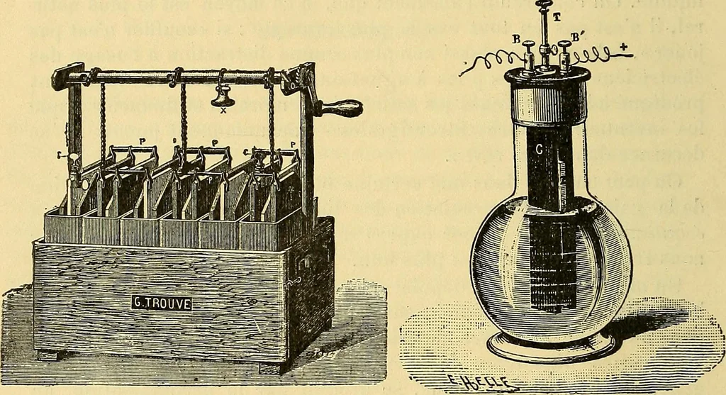 An illustration from L'électricité a la portée de tout le monde, 1906, leaf 35