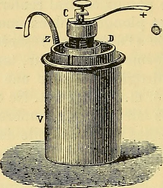 An illustration from L'électricité a la portée de tout le monde, 1906, leaf 41
