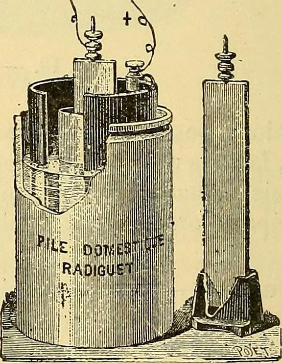 An illustration from L'électricité a la portée de tout le monde, 1906, leaf 41