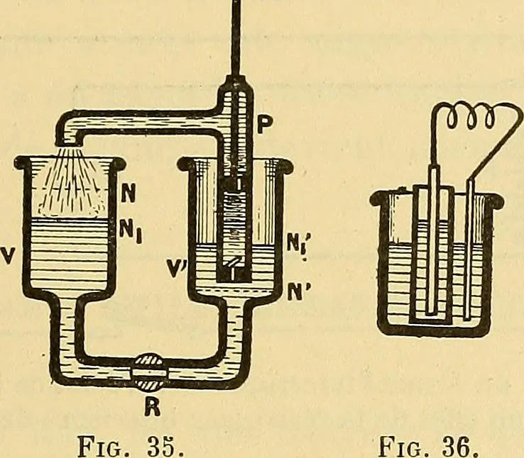 An illustration from L'électricité a la portée de tout le monde, 1906, leaf 68