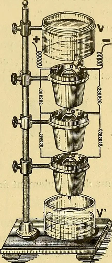 An illustration from L'électricité a la portée de tout le monde, 1906, leaf 84