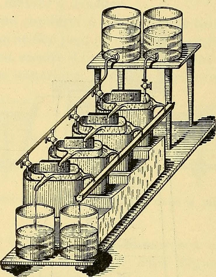 An illustration from L'électricité a la portée de tout le monde, 1906, leaf 87