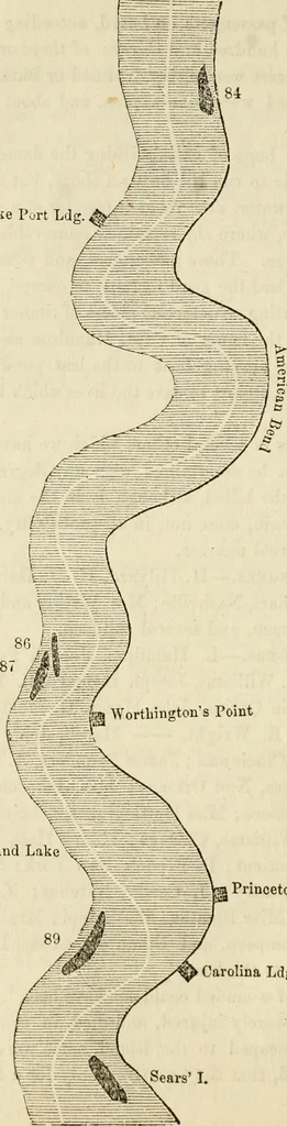 An illustration from Lloyd's steamboat directory, and disasters on the western waters, 1856, leaf 109