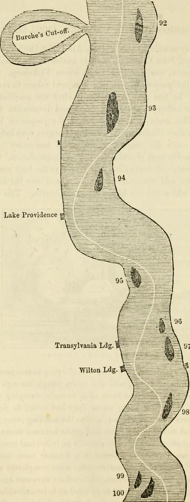 An illustration from Lloyd's steamboat directory, and disasters on the western waters, 1856, leaf 111