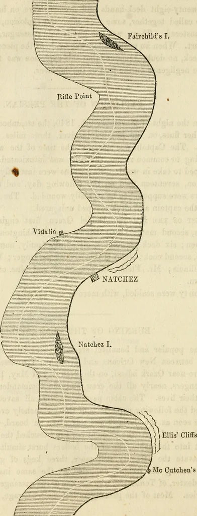An illustration from Lloyd's steamboat directory, and disasters on the western waters, 1856, leaf 175